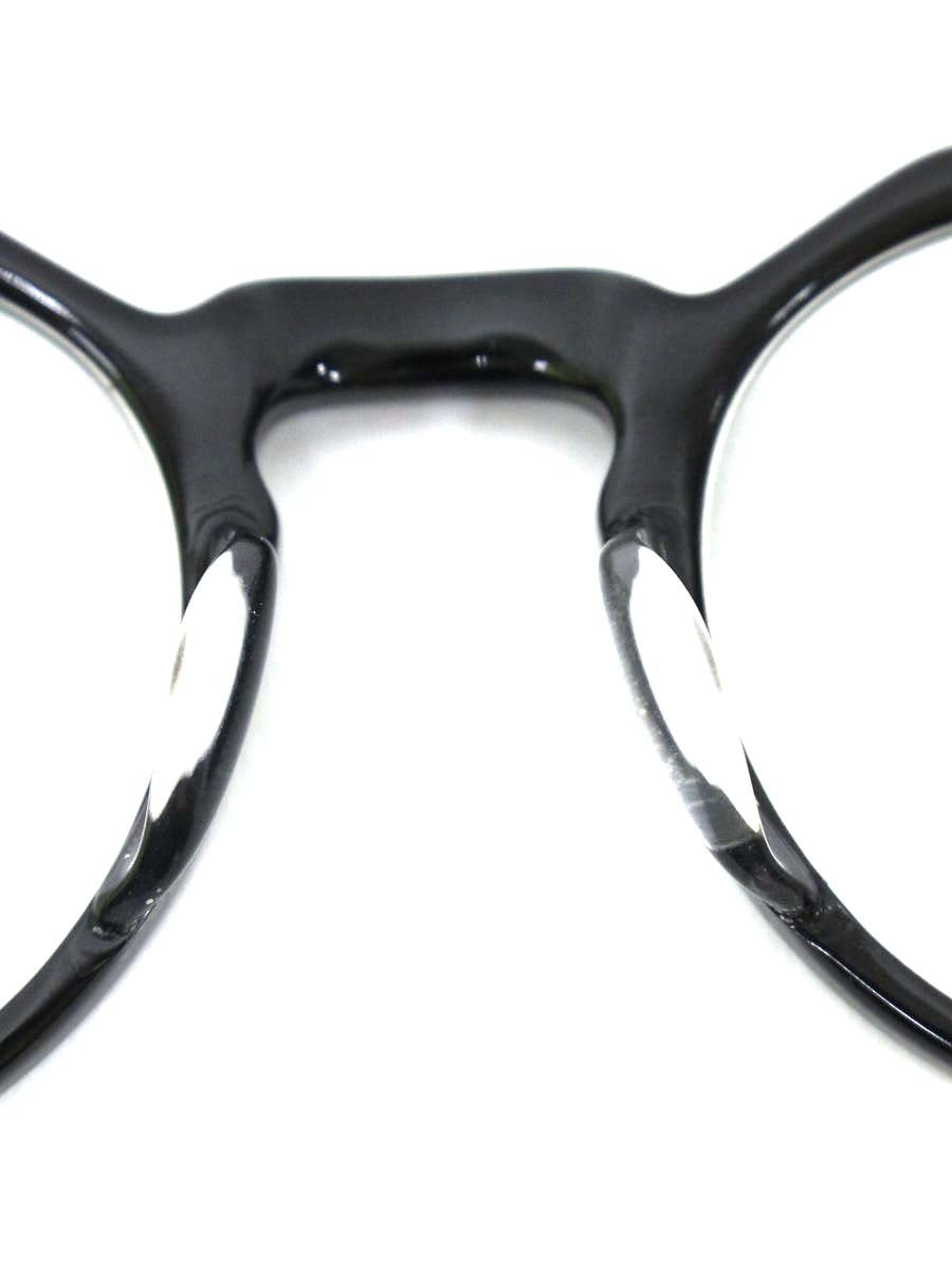 アイヴァン Attache 45 メガネ ブラック アタッシュ 45 セルフレーム フルリム ボストン IT5X5Z36Z16G