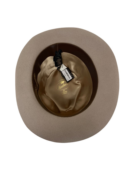 ボルサリーノ QUALITA SUPERIORE アネッロ ミディアムブリム 2321143360 ハット ベージュ クオリタ スーペリオーレ ラビットファー サイズ62 ITTHHWB7OE6K