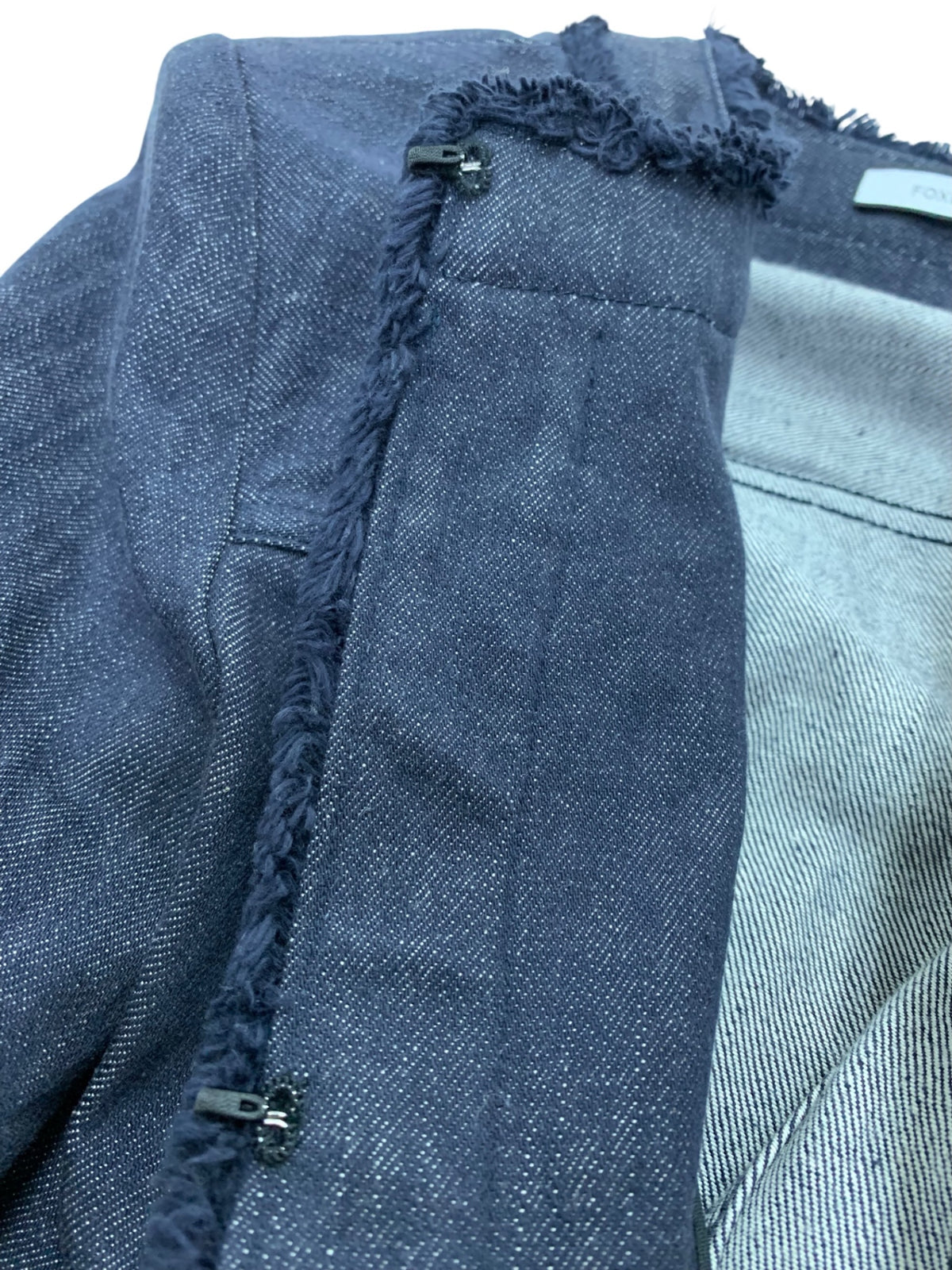 フォクシーニューヨーク Monroe Denim Jacket 41677 ジャケット 40 ネイビー ITYW7PR5NDG4