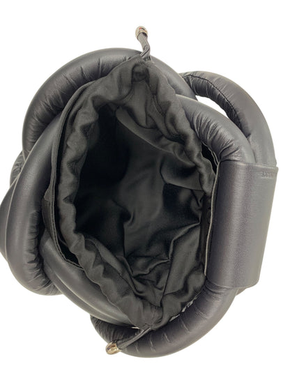 イッセイミヤケ ツイストブレッドハンドバッグ IM41-AG201-15 ブラック エコレザー IT642JTSRW7I 【SALE】