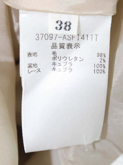 フォクシーブティック Skirt 37097 スカート 38 ベージュ ITFHVQCCLWXA