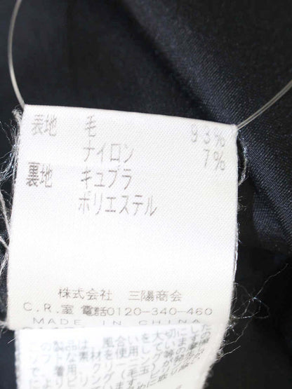 エポカ KF117-065-09 スカート 40 ブラック フレア ITB7UQP0A44G