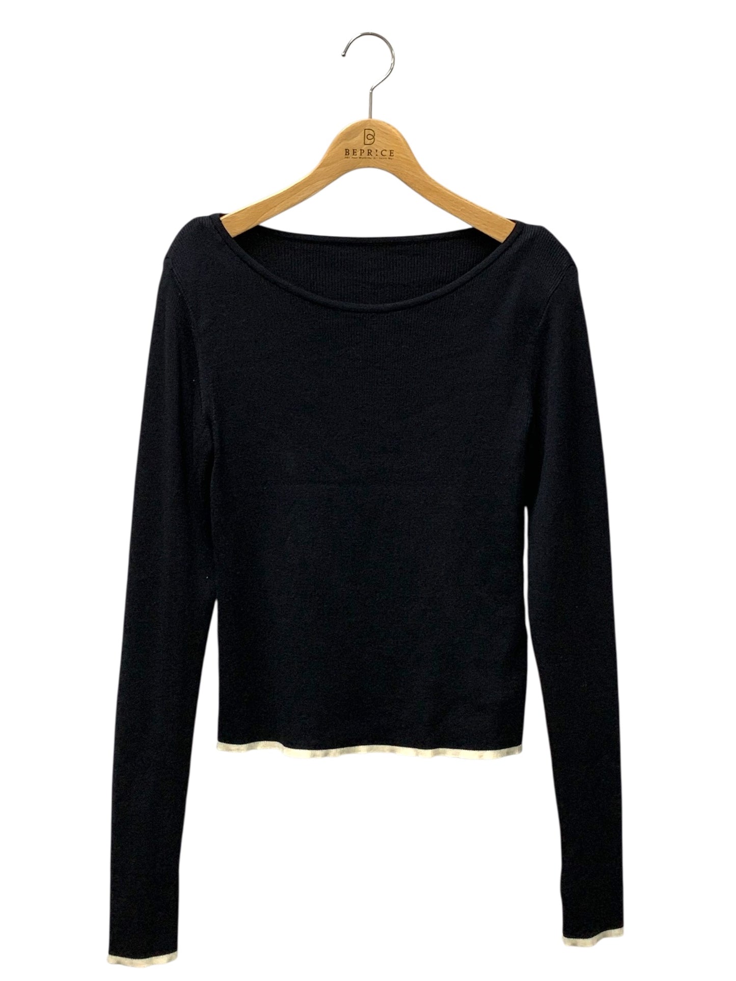 フォクシーブティック Evelyn Top 44644 ニット 40 ネイビー ITJ8L4OBHEEY