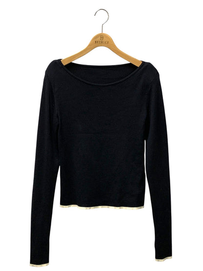 フォクシーブティック Evelyn Top 44644 ニット 40 ネイビー ITJ8L4OBHEEY