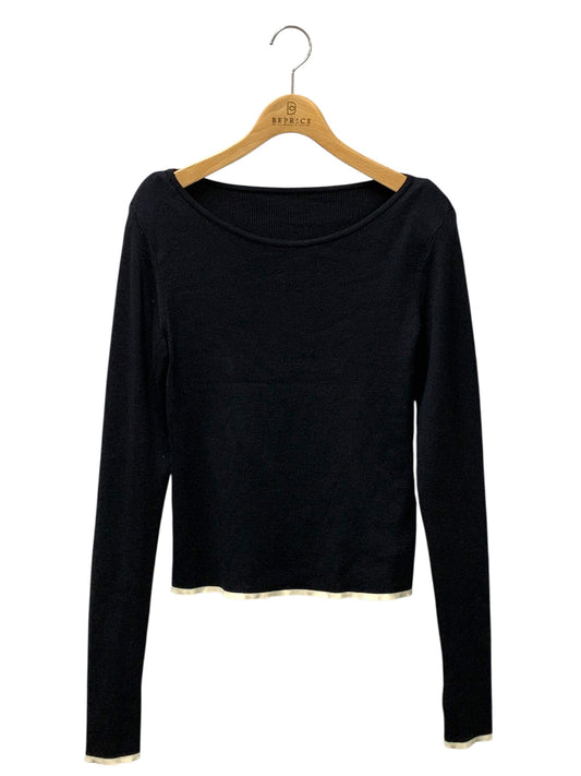 フォクシーブティック Evelyn Top 44644 ニット 40 ネイビー ITJ8L4OBHEEY
