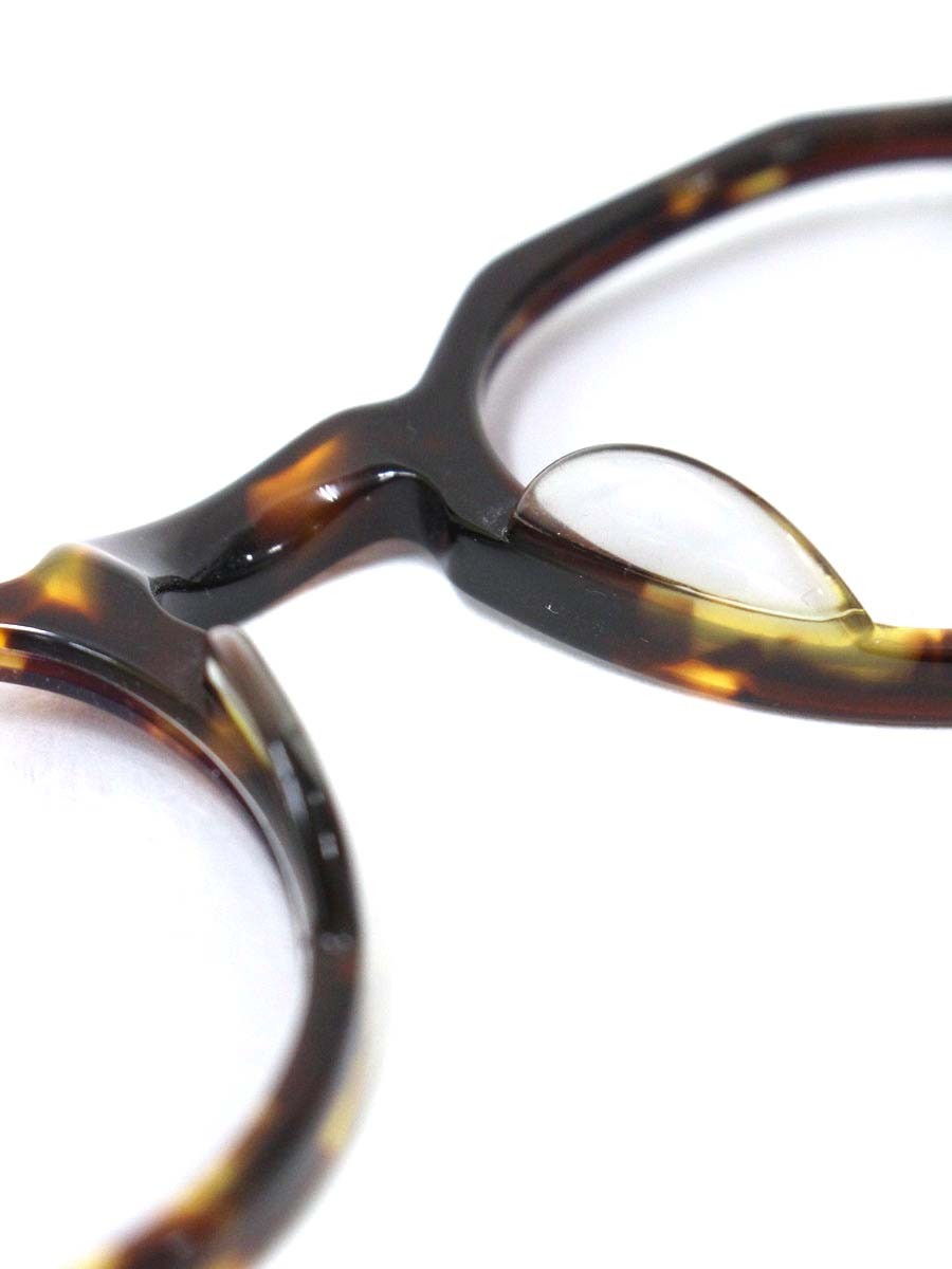 アイヴァン ATTACHE45 メガネ ブラウン セルフレーム フルリム べっこう柄 IT4LI7K7DV41 【SALE】