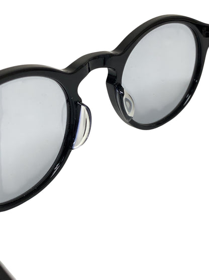 金子眼鏡 Monica サングラス ブラック セルフレーム フルリム ラウンド ITJXGEBDRNM8