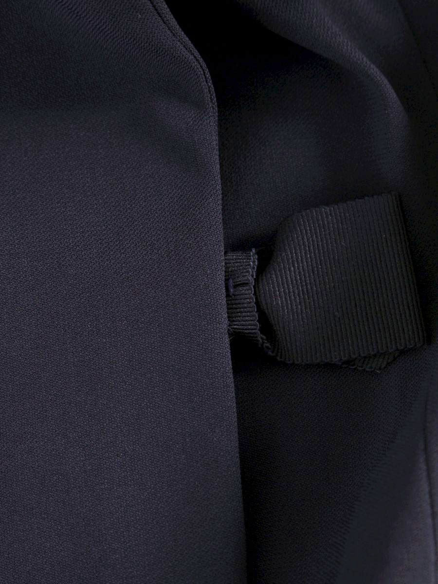 トゥービーシック W5R50-710-29 クロップドパンツ 38 ネイビー リボン IT8V7LU6W62S