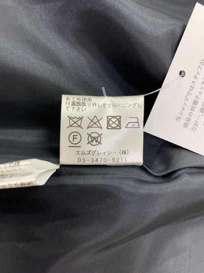 エムズグレイシー 211701 ワンピース 38 ブラック チェック柄 IT1G38LR95BM