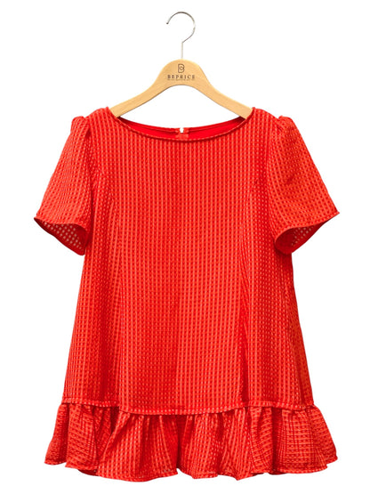 フォクシーニューヨーク Blouse Misty Bloom 45777 チュニック 40 レッド IT6SBCS45JL9