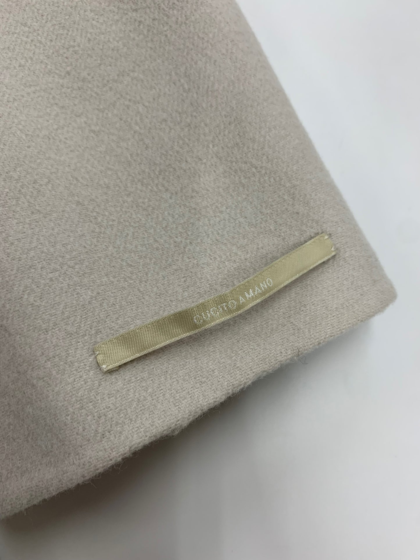 エスマックスマーラ 508405800005 チェスターコート 46 グレージュ ウール IT2YE1FE74XL