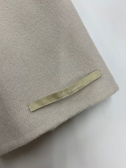 エスマックスマーラ 508405800005 チェスターコート 46 グレージュ ウール IT2YE1FE74XL