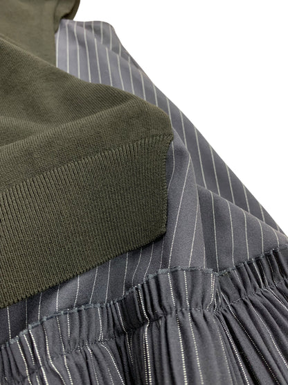 アディアム Rosemary ローズマリー 44793 ニット S ブラック ストライプ IT4DTJYX4IAS