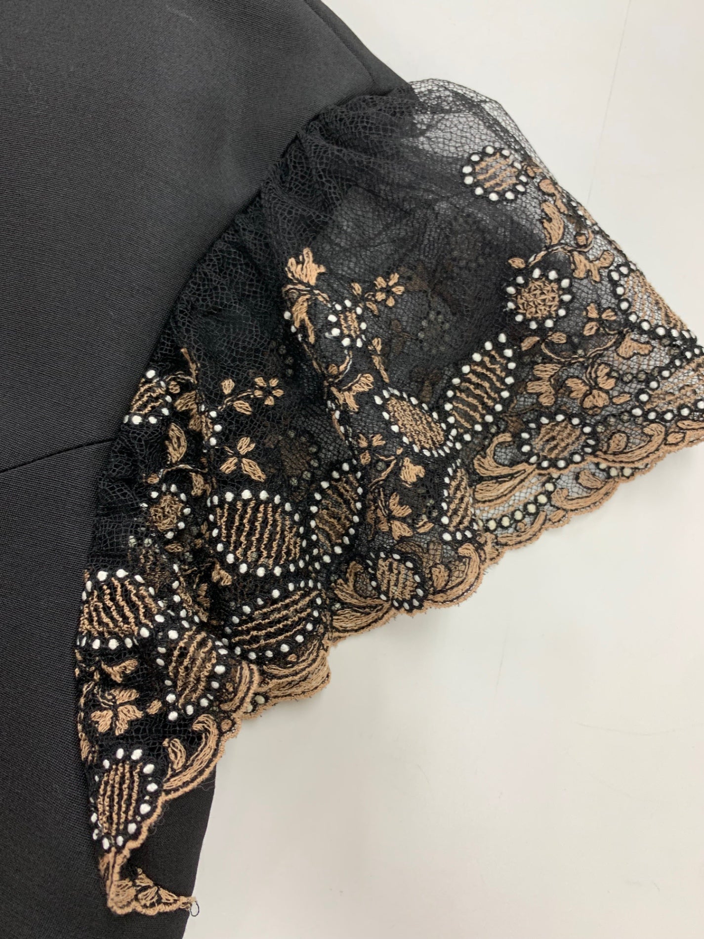 フォクシーブティック 41839 ワンピース 40 ブラック dress Lace Essence ITT8U81SEHBU