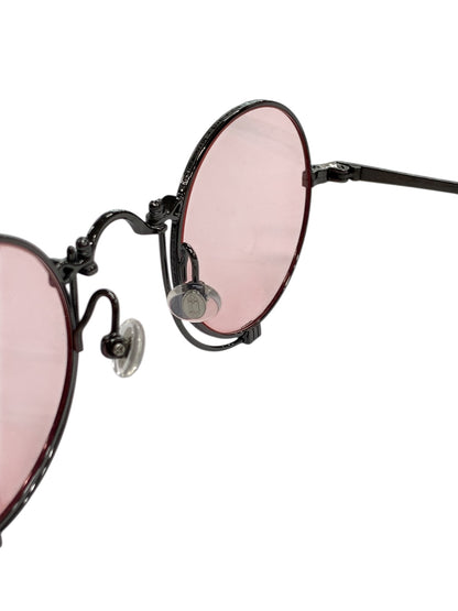 マツダ 10601H サングラス フルリム ラウンド（丸メガネ）彫金 グレー メタルフレーム ITXM4O6VKN5X