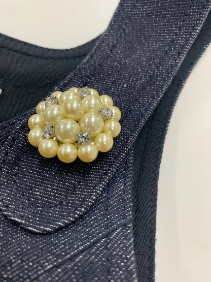 フォクシーニューヨーク Dress Mathias ドレス マティアス 44224 ワンピース 38 ネイビー デニム IT1C0VKGJXX3 【SALE】