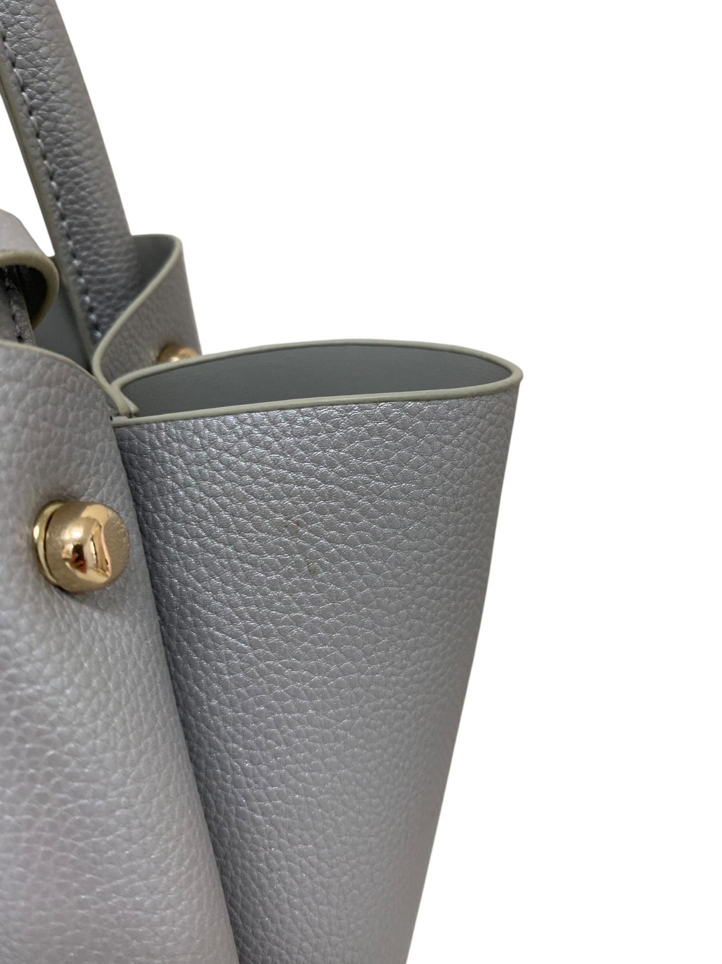 エムズグレイシー Punching Bag 994310 ハンドバッグ シルバー ITCYKZU5XJHC