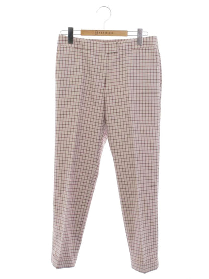 トゥービーシック W5R72-578-40 パンツ 40 ベージュ チェック柄 ITOBEMKD693D 【SALE】