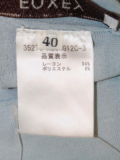 フォクシーブティック Upper Standard 35276 カーディガン 40 ブルー ITJGGOIHSHNG