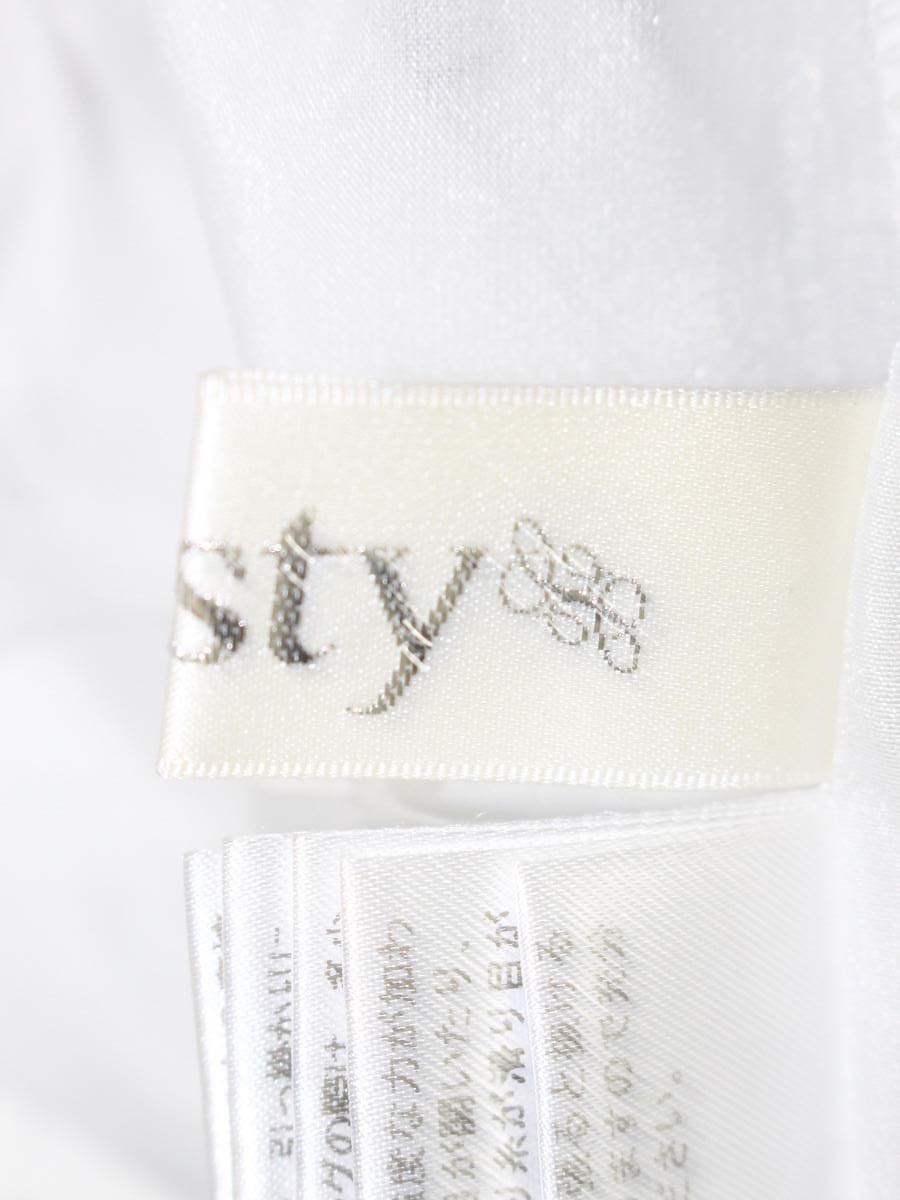 チェスティ 20C601 ペプラムブラウス 1 ホワイト リボン ITLAFCD1G4GM