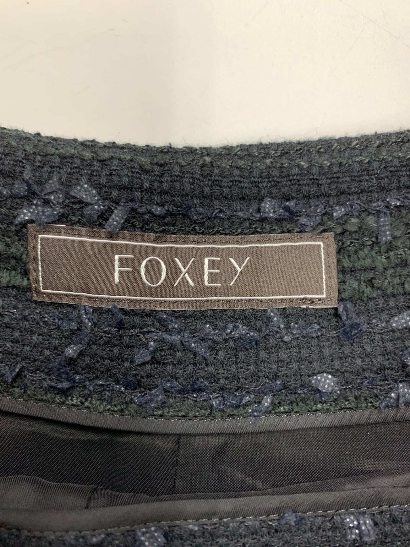 フォクシーブティック 45088 ショートパンツ 38 ブラック ツイード ITETFZ27Z428