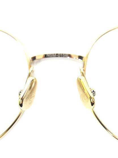 ネイティブサンズ Roy 47 メガネ ゴールド チタンフレーム ストロベリーシェイプ ITNVCR8EI76K