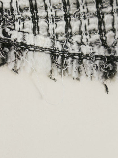 ルネ 6736430 ワンピース 36 ブラック/ホワイト TISSUE ツイード IT7ZVIET88K4