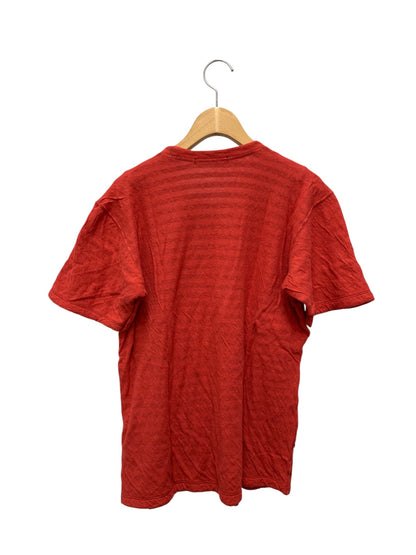 イッセイミヤケメン ME31JK150 Tシャツ 2 レッド ガーゼ地 クルーネック ITSM2WMME420 【SALE】
