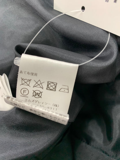 エムズグレイシー 331605 ワンピース 44 ブラック フラワーモチーフ ウール混 IT8ANP8KDTLY