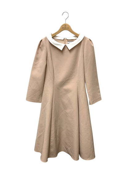 フォクシーニューヨーク New Standard Dress 44415 ワンピース 40 ベージュ ITIAIUAN5X88