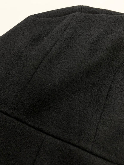 トッカ CCOTOLW0510 コート 0 ブラック ウール フード付き IT208UTA2H3I