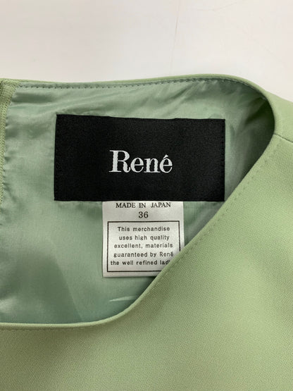 ルネ 5216041 ワンピース 36 グリーン IT7JUEL82T3H