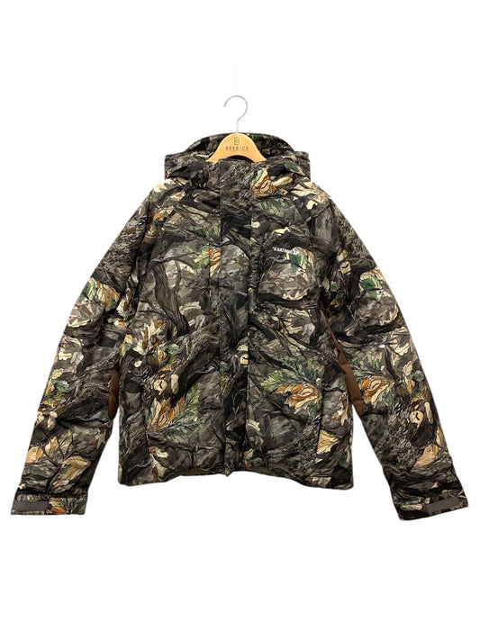 ア ベイシング エイプ REE EDGE CAMO DOWN SHIRT JACKET 1L80-144-002 ダウンジャケット L グレー ITGYJPYZ8WMS