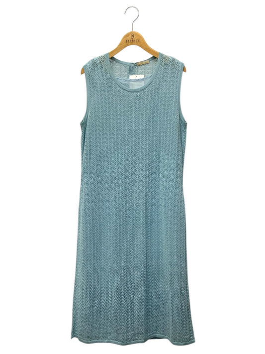 アツコナガノ C090990 ワンピース F ブルー ニット ノースリーブ ITDEQS11GMQS