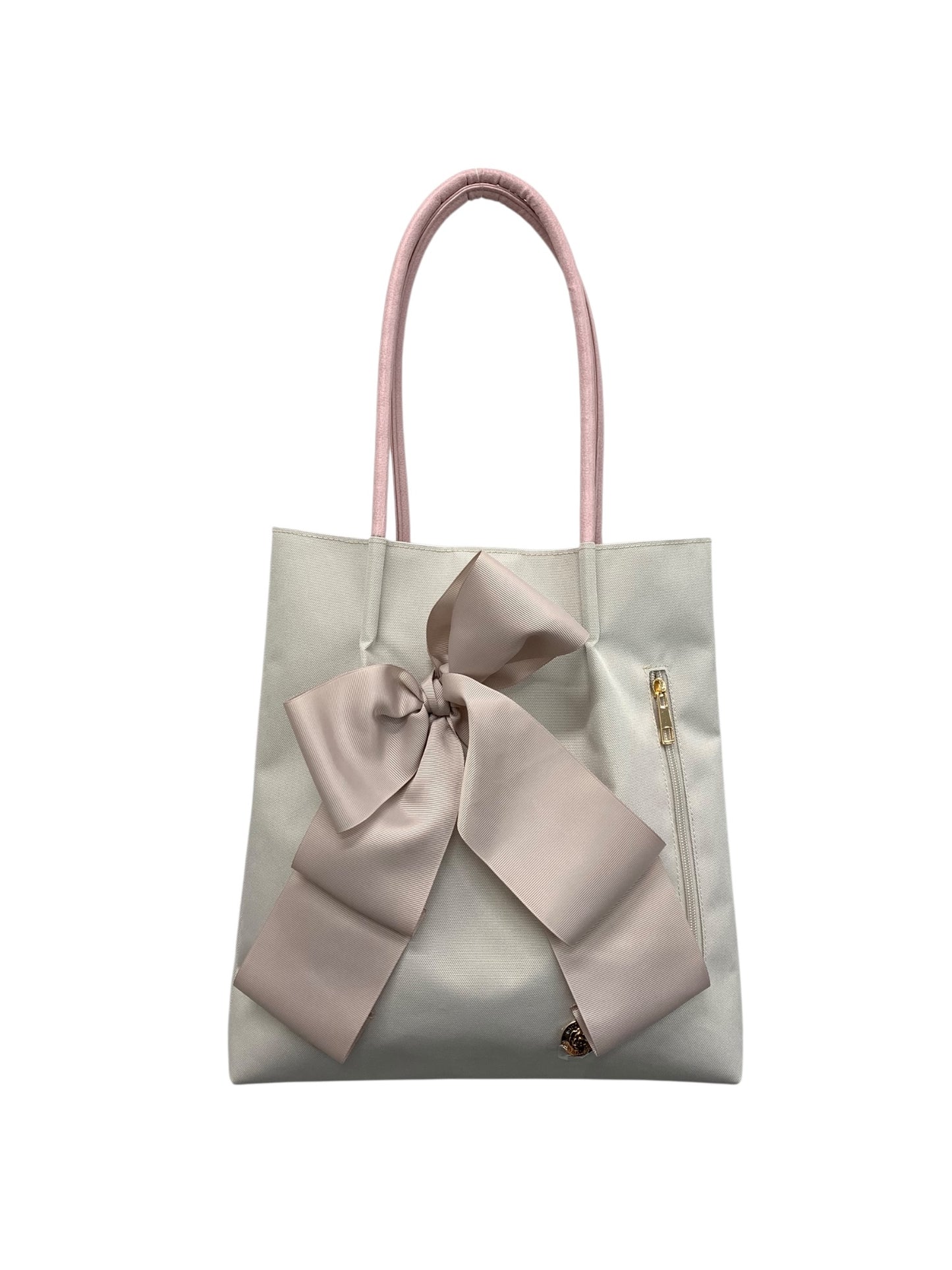 エムズグレイシー 494525 トートバッグ グレー リボン ITJXWI916UJC