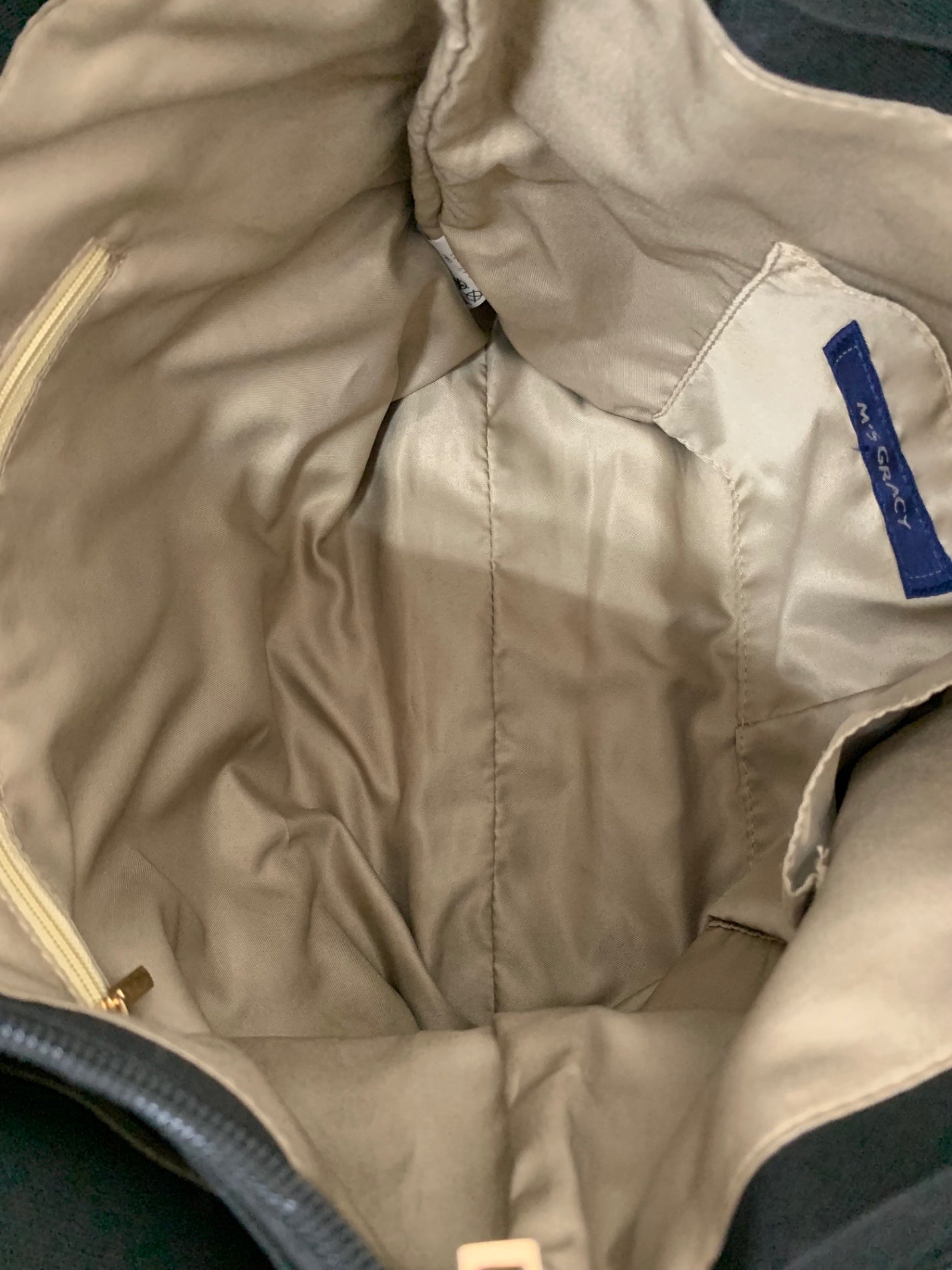 エムズグレイシー 294102 ハンドバッグ ブラック リボン 2way ITLM0H2IINLI