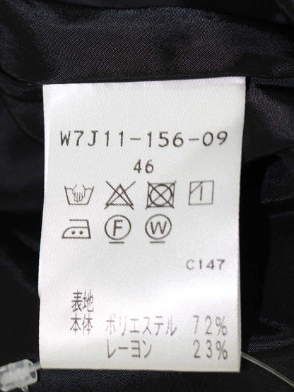 トゥービーシック W7J11-156-09 ワンピース 46 ブラック 袖リボン ITH8PVXSCTXU