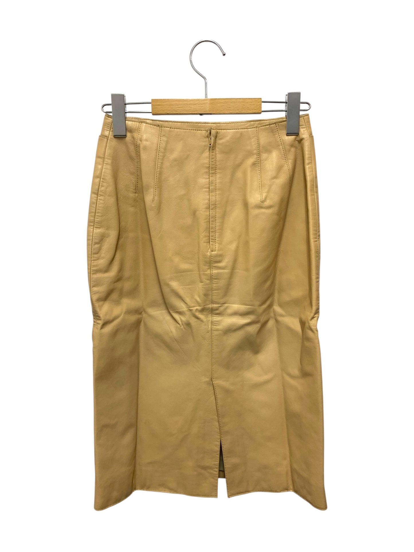 ハロッズ 10110009 セットアップ ブラウン 牛革 レザー ジャケット スカート ITT7M2KG2LH2