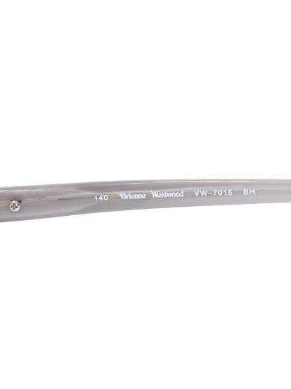 ヴィヴィアンウエストウッド VW-7015 メガネ ブラック セルフレーム スクエア ITU7DECPM7JL