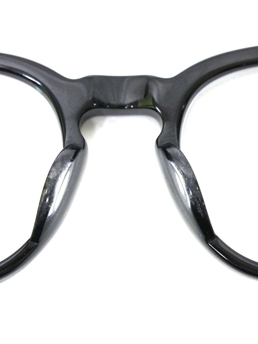 角矢甚治郎 其参拾五 10金飾り イ メガネ ブラック セルフレーム フルリム ウェリントン IT69219L6HAS 【SALE】