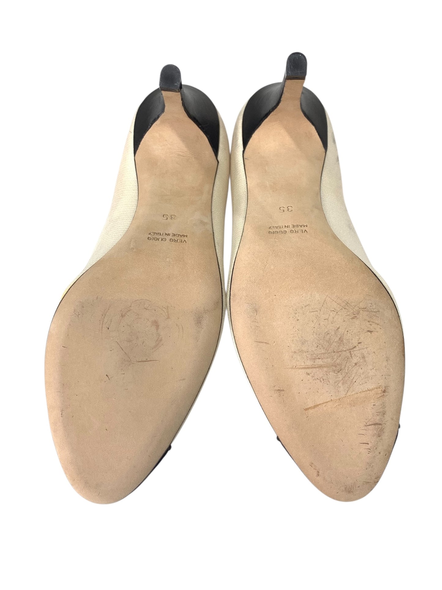 フォクシーブティック パンプス 35 アイボリー ツートン IT6LM8JKXPNY 【SALE】