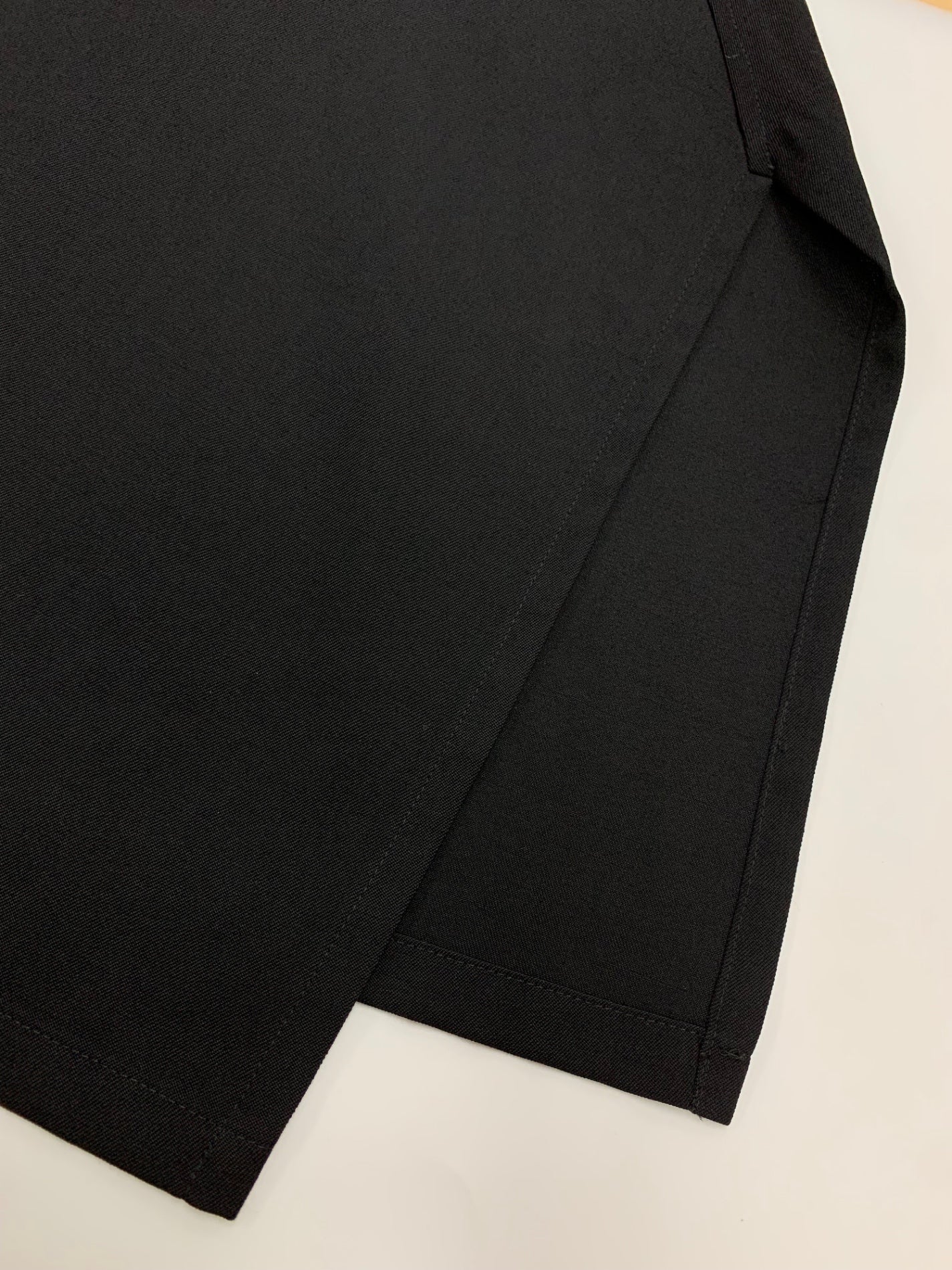ヨウジヤマモトプリュスノアール Pants NN-P03-100 ワイドパンツ 1 ブラック IT5AF8EES3WA
