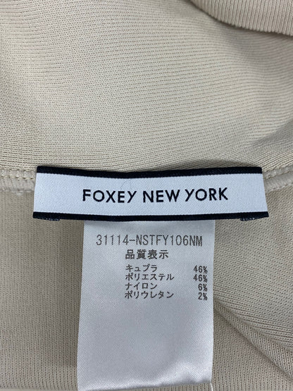 フォクシーニューヨーク Sweater Saint Beaute 31114 ニット セーター 38 ベージュ IT7YXBEHERR8