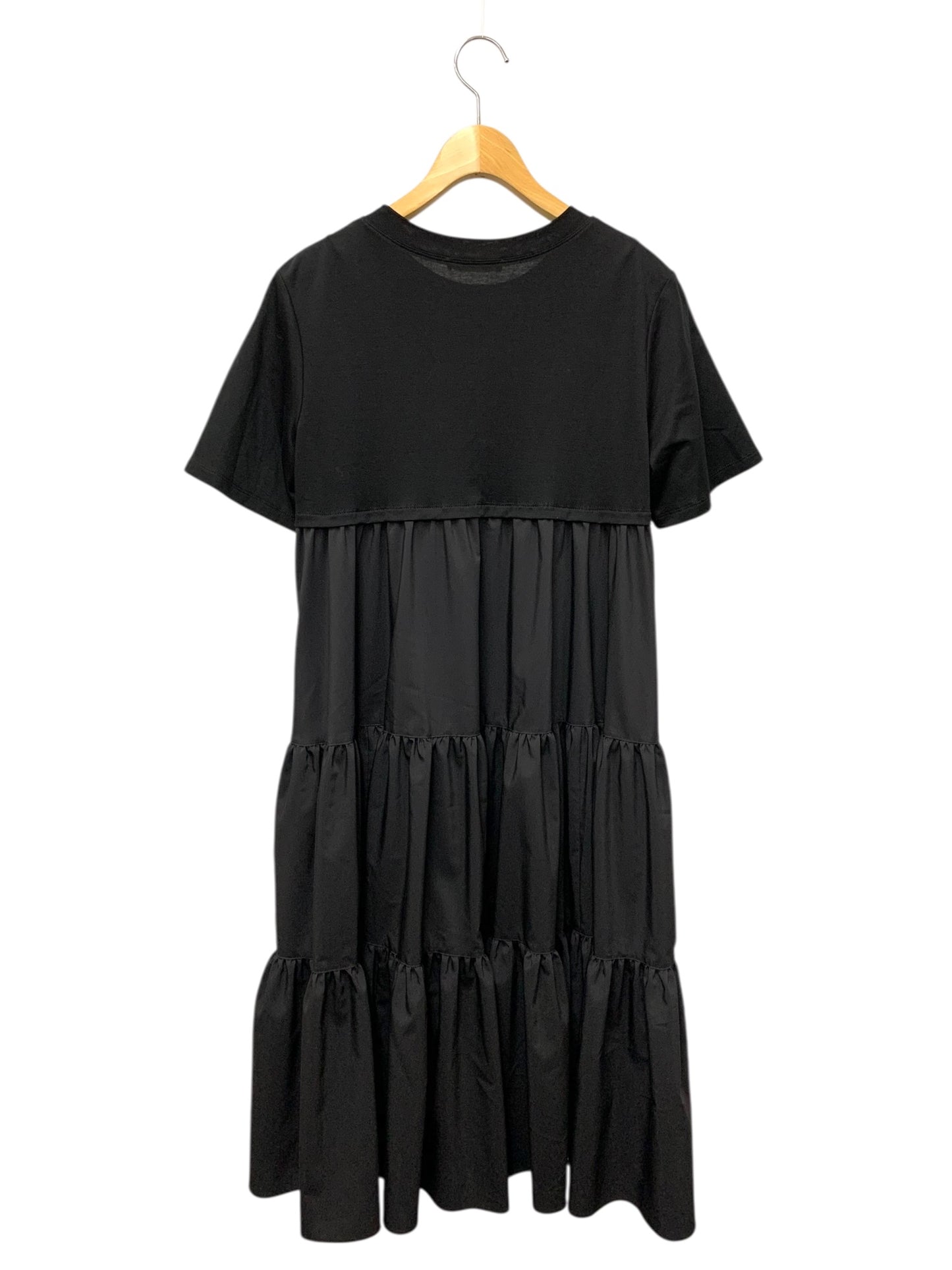 アディアム Greta Dress 45550 スカート 2 ブラック ギャザー ITJX24T9J7H2