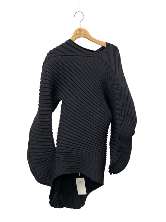 イッセイミヤケ KNIT AS IT IS IM53KN27015 ニット 2 ブラック 現行品 IT9KMGCFES16