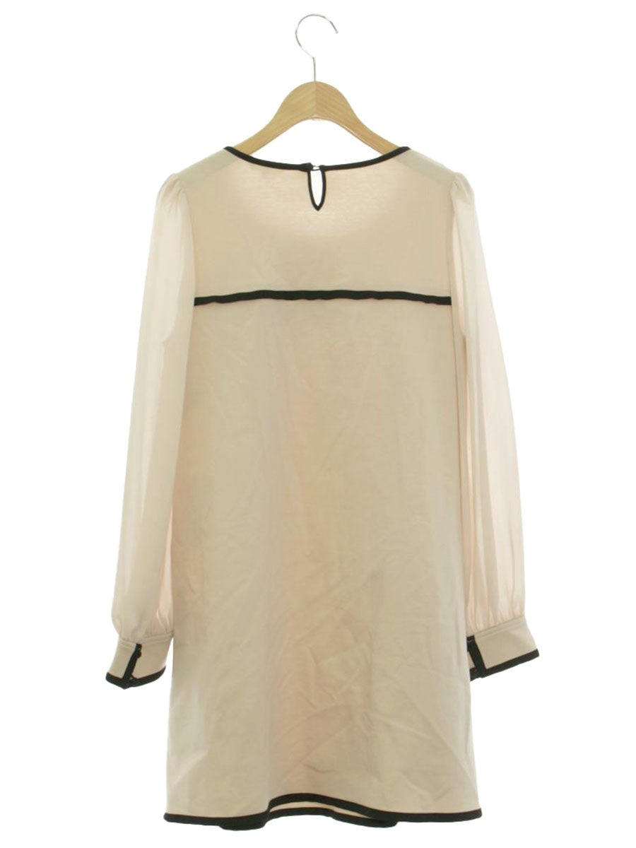 トゥービーシック W5M03-429-40 ブラウス 40 ベージュ リボン ITN7SAT097DS