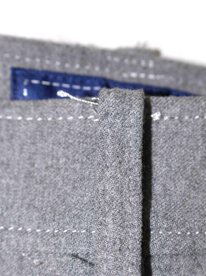 エムズグレイシー 726508 パンツ 36 グレー 裾リボン IT1YBYK65LBM