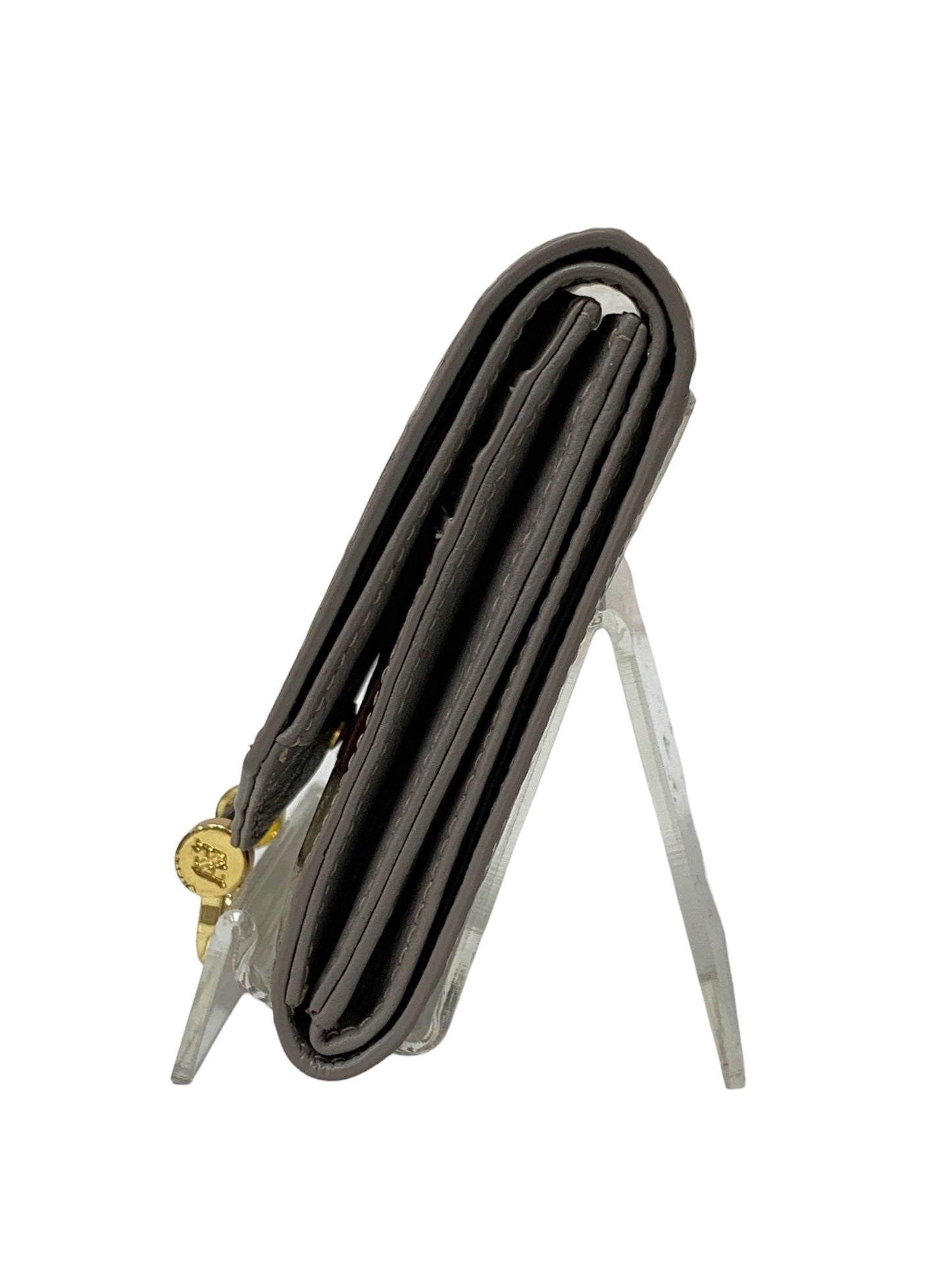 アタオ ロトロ・ヴィトロ  二つ折り財布 グレー 大容量の二つ折り IT5Y4AT3M42S