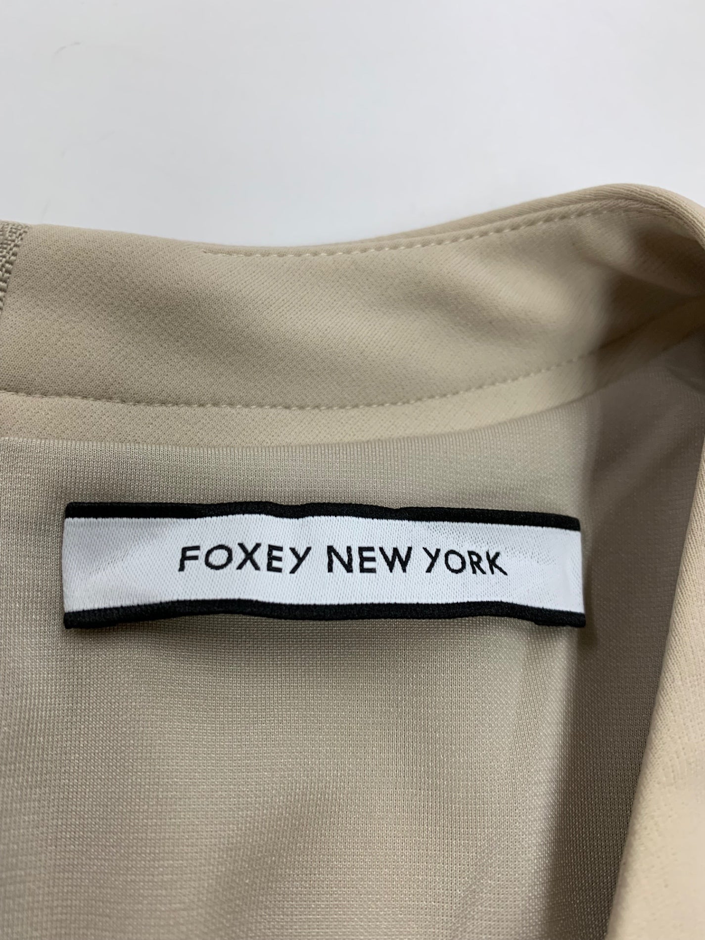 フォクシーニューヨーク Dress Laurel 43004 ワンピース 38 ベージュ 2024年増産品 ITB5HYIL2LPA