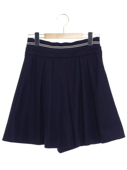 フォクシーニューヨーク Pants Pleated Shorts 40715 パンツ 38 ネイビー ITLCZSG7KNCW